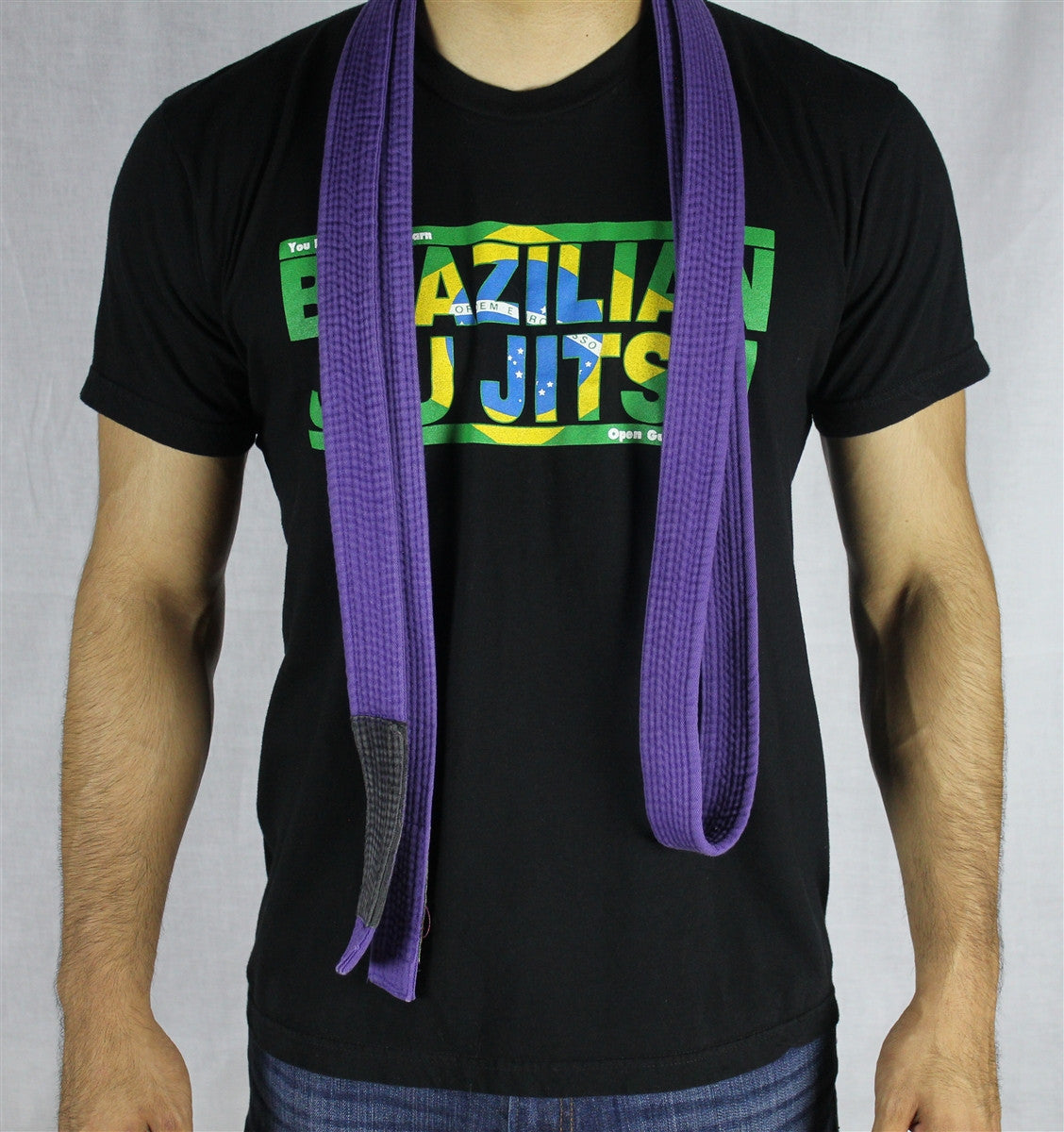 Brazilian Flag T-Shirt you either win or learn open guard apparel.