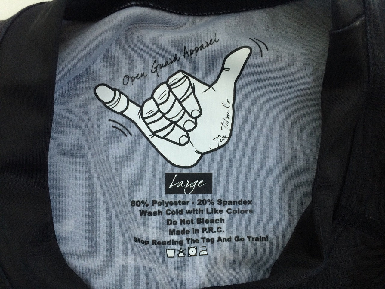 Open Guard Apparel's Kool Koi Long Sleeve Rashguard,