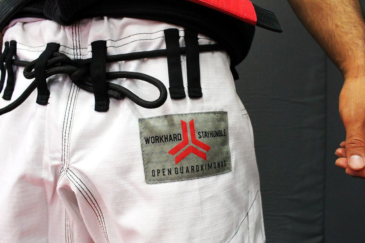 Open Guard Apparel Champion Gi in white Available at www.openguardapparel.com
Enjoy premium bjj gear for the family.