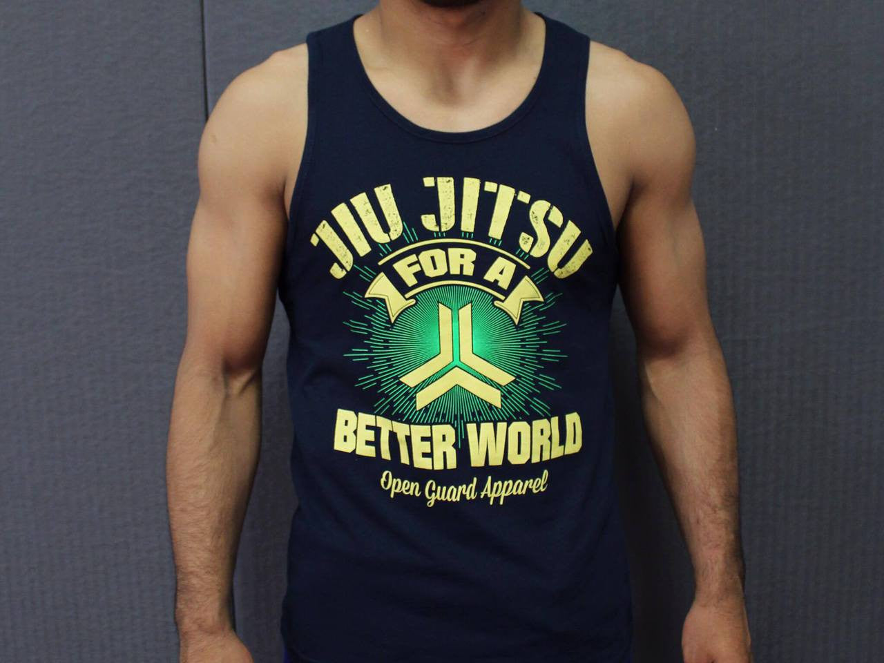 Open Guard Apparel Jiu JItsu For A Better World Tanks.  