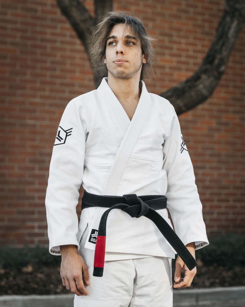 Hex Classic Gi in white available at www.openguardapparel.com  light, durable gis for the family. 