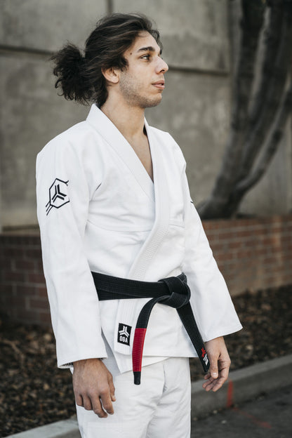 Open Guard Apparel White Hex Gi available at www.openguardapparel.com