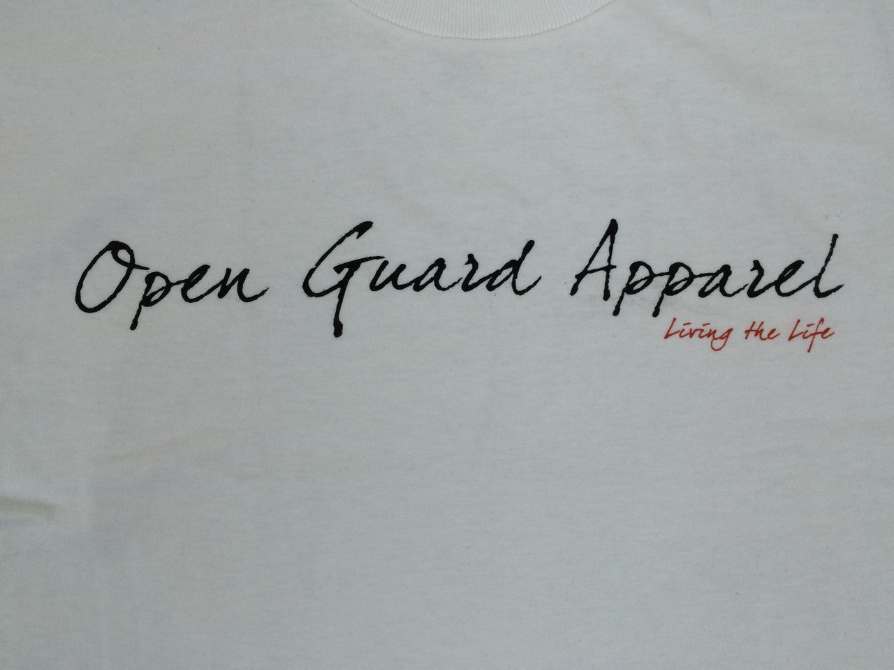 Jiu Jitsu Shaka BJJ T-Shirt (White) from Open Guard Apparel.