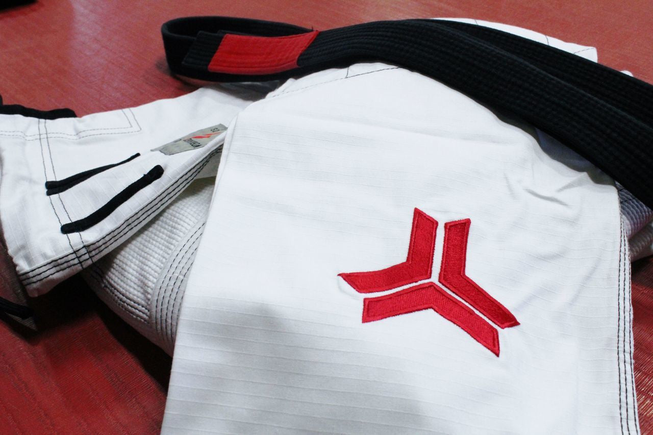 Open Guard Apparel Champion Gi  in white Available at www.openguardapparel.com

Enjoy premium bjj gear for the family. 