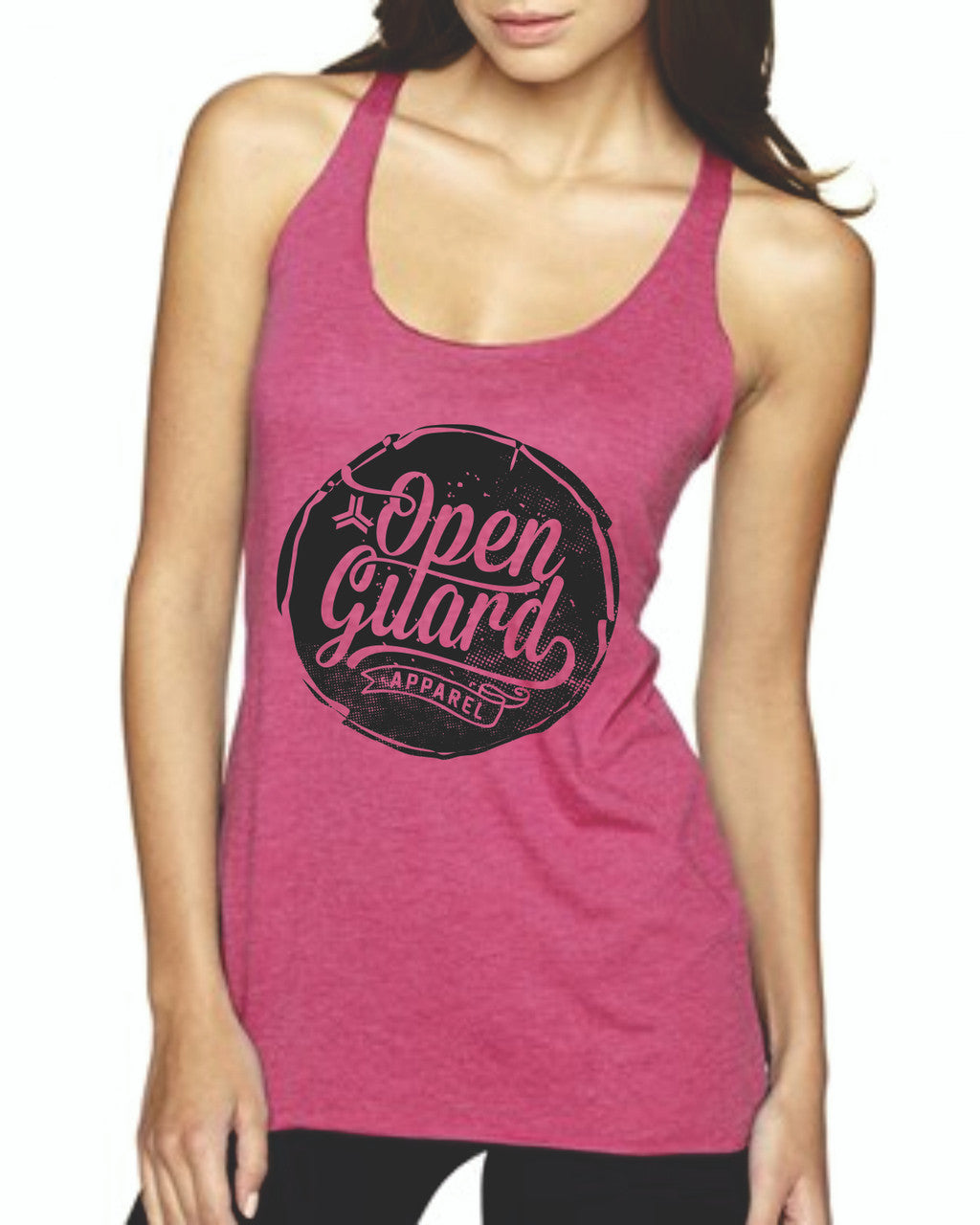 Circle Flow Women's Tank available in Pink at www.openguardapparel.com