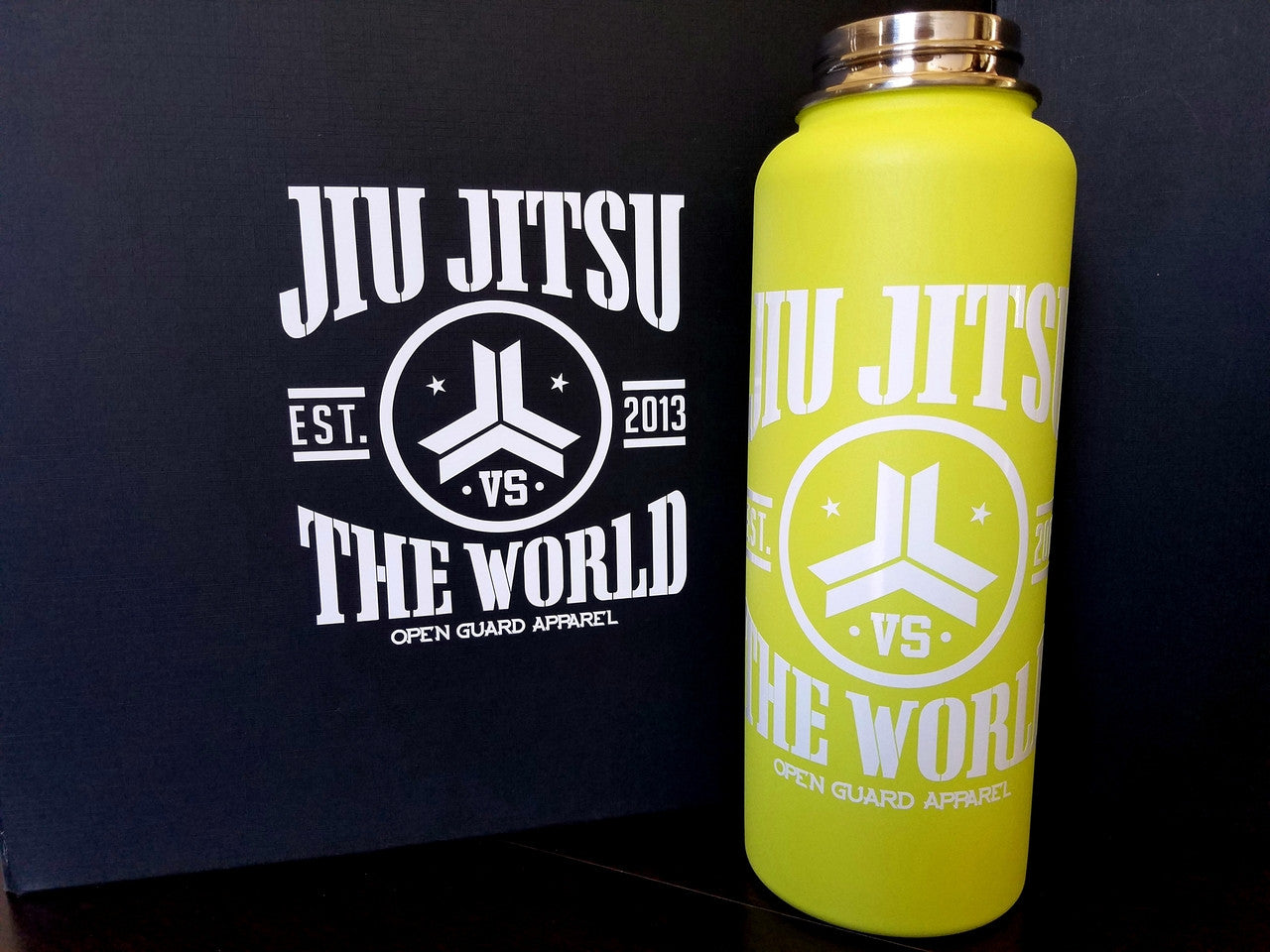 Open Guard Apparel Jiu Jitsu Vs The World Decals 9" 