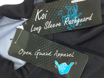 Open Guard Apparel's Kool Koi Long Sleeve Rashguard, 