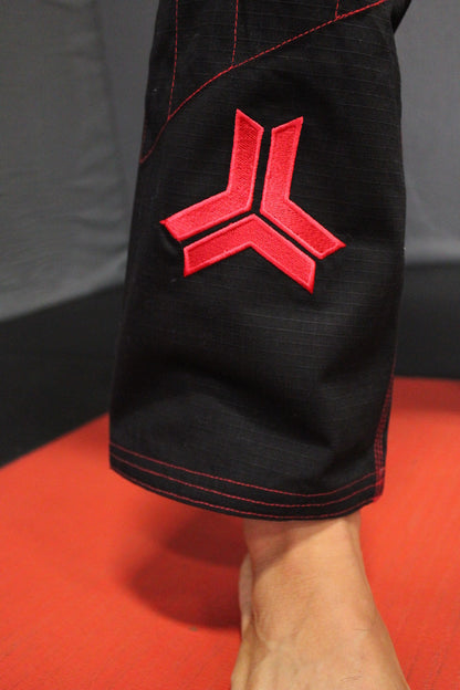 Open Guard Apparel Champion Gi in Black with red accents Available at www.openguardapparel.com

Enjoy premium bjj gear for the family. 