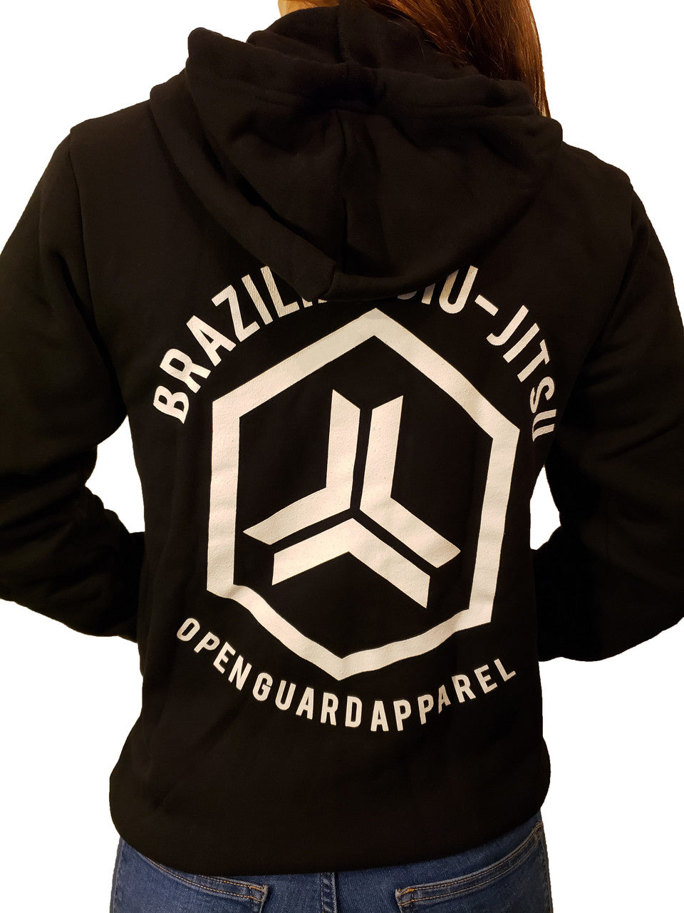 Open Guard Apparel Hex Zip Up Hoodie (Black) Now available at www.openguardapparel.com

Very clean design for your Jiu-Jitsu Junkie