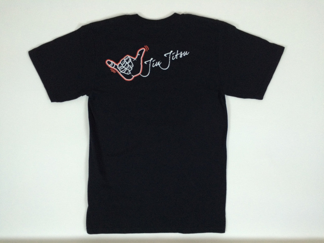 Jiu Jitsu Shaka BJJ T-Shirt (Black) from Open Guard Apparel.