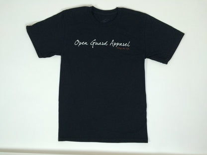 Jiu Jitsu Shaka BJJ T-Shirt (Black) from Open Guard Apparel.