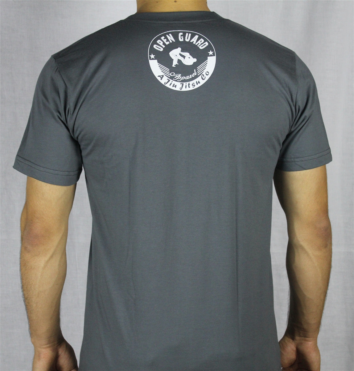 Jiu Jitsu Evolution T-Shirt in Grey from Open Guard Apparel. 