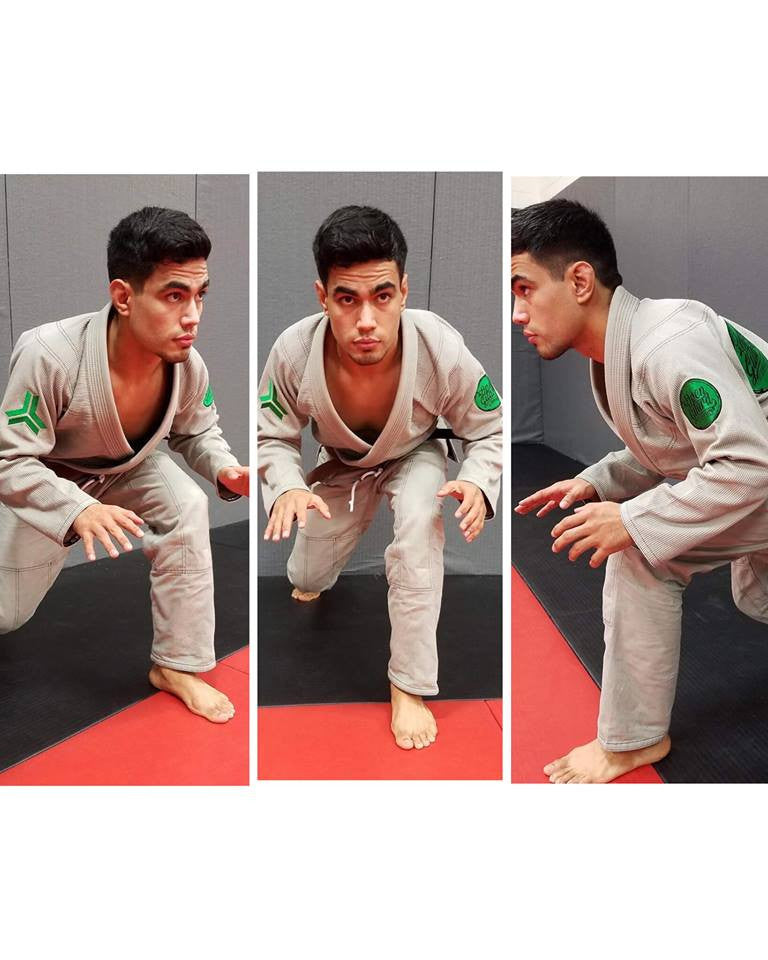 Circle Flow Gi Tactical Sand and Emerald.  Open Guard Apparel.