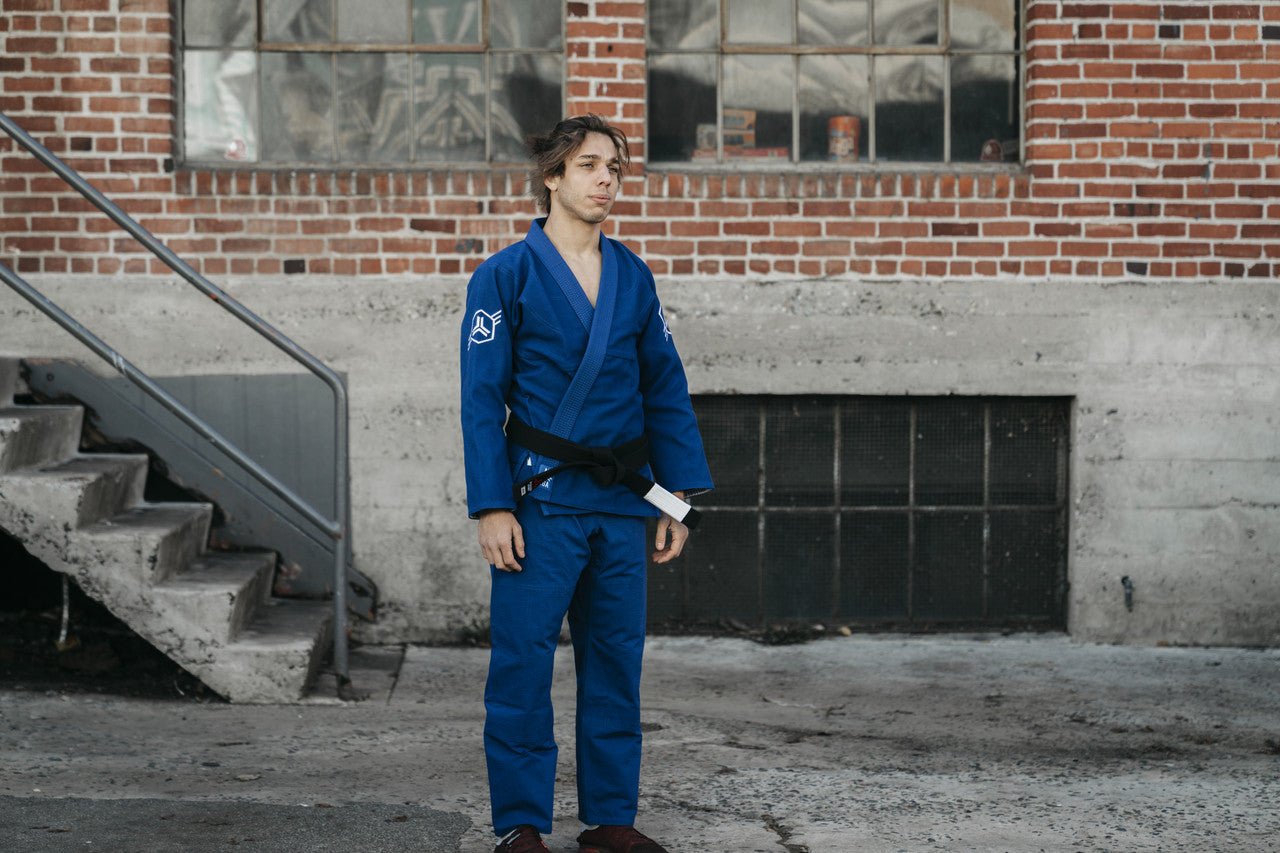 Pedro Silva in our Hex Classic Gi in Blue.   Now available at www.openguardapparel.com

Join our our team