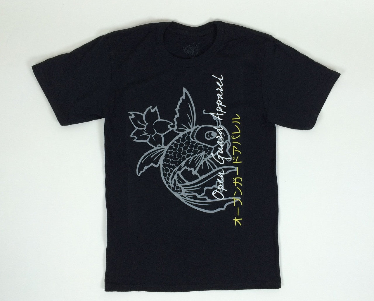 Calm Koi T-Shirt from Open Guard Apparel.  Japanese inspired BJJ T-Shirt